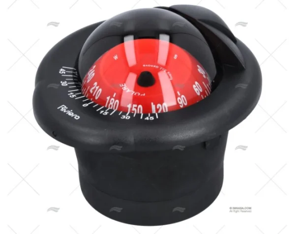 COMPAS POLARE BP2 NEGRO/ROJO RIVIERA