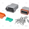 CONECTOR MACHO & HEMBRA DT 12 PINS IP67
