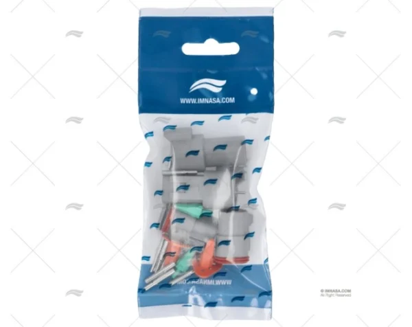 CONECTOR MACHO & HEMBRA DT 3 PINS IP67 (