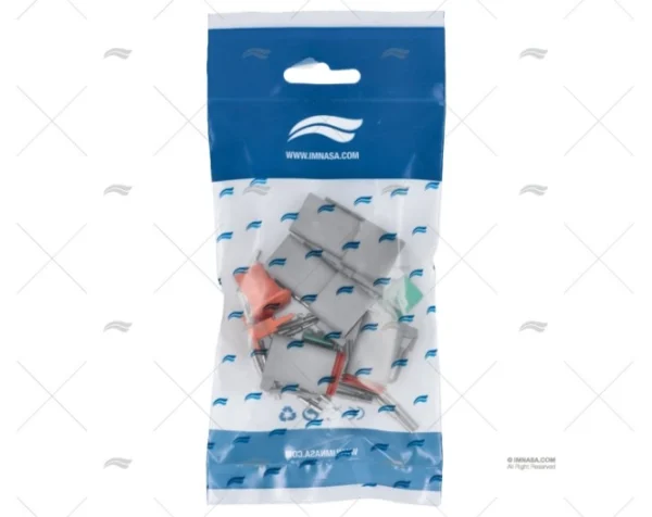 CONECTOR MACHO & HEMBRA DT 6 PINS IP67 (