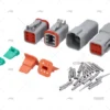 CONECTOR MACHO & HEMBRA DT 6 PINS IP67 (
