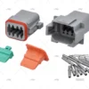 CONECTOR MACHO & HEMBRA DT 8 PINS IP67 (