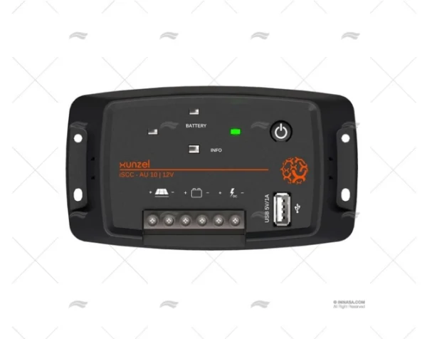 CONTROLADOR P. SOLAR 10A CON USB XUNZEL