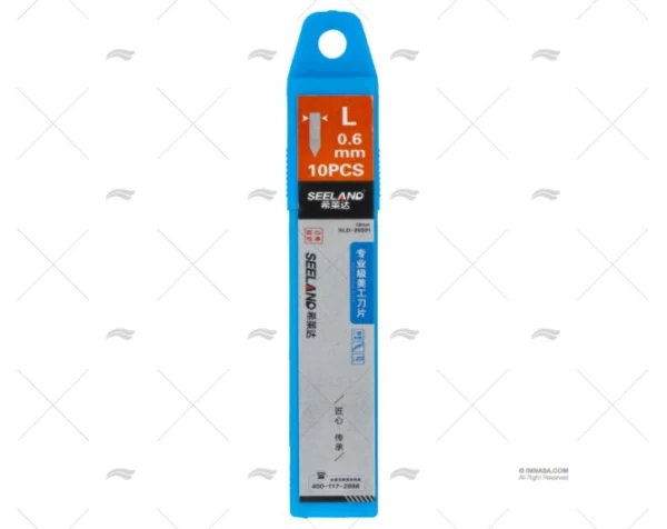 CUCHILLAS PARA CUTTER 0.6mm 10 HOJAS