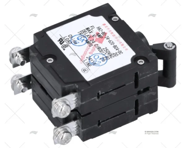 DISYUNTOR BIPOLAR 250VAC 50/60HZ 20A CARLINGSWITCH