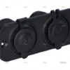 DOBLE MECHERO USB MARINE 12V