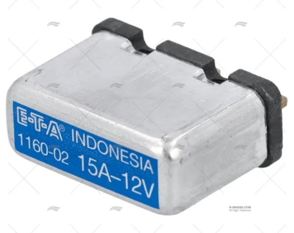 FUSIBLE 15A CON REARME 12V AUTOMATICO E-T-A