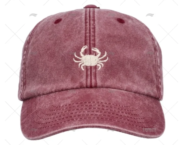GORRA VINTAGE ROJA CANGREJO MINI