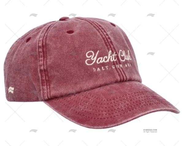 GORRA VINTAGE ROJA YACHT CLUB