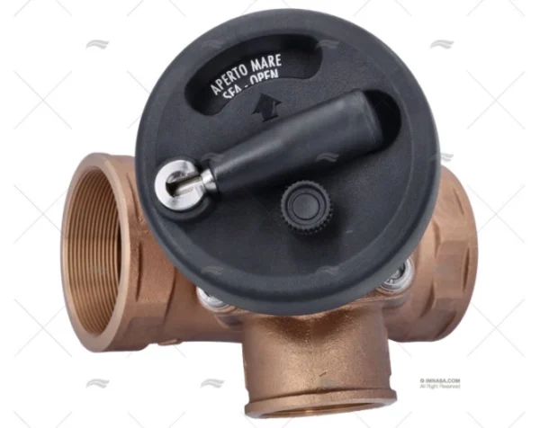 GRIFO FONDO BRONCE SEGURIDAD 3VIAS 3"GUI GUIDI