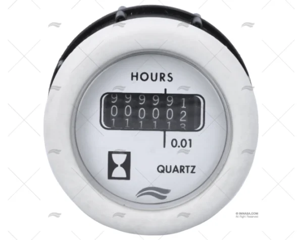 HOROMETRO IMB NUMERICO 12V BLANCO IMNASA