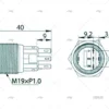 INTERRUPTOR ON-OFF 12V CON LED AZUL 5A