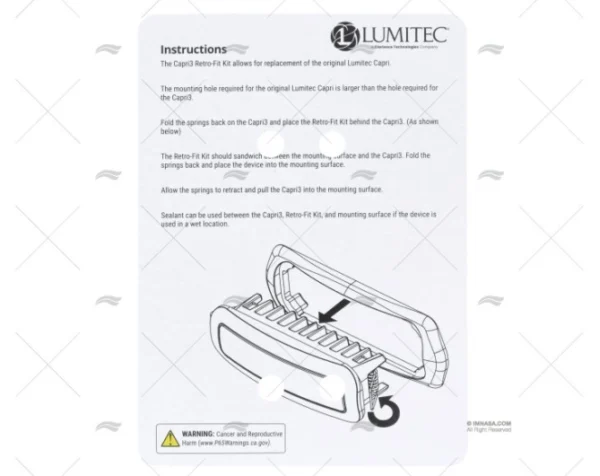 KIT RETROFIT BLANCO PARA CAPRI 3