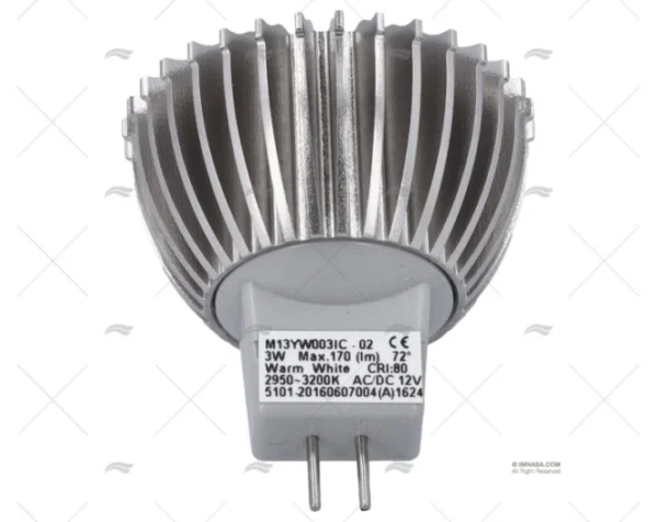 BOMBILLA MR11 12V 3 W LED 35X39 140LUME