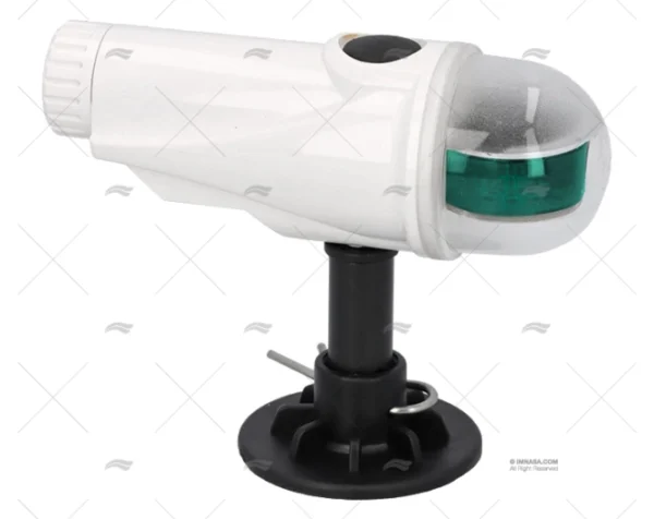 LUZ BICOLOR LED BATERIAS 90º SOPORTE