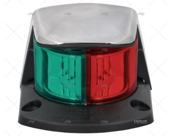 LUZ BICOLOR LED INOX 12V