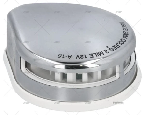 LUZ BICOLOR LED INOX C/JUNTA BLANCA 12V