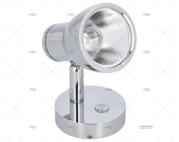 LUZ LECTURA LED 10-30V ALU CHROMADO