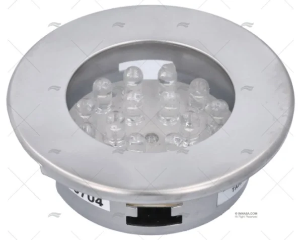 LUZ LED 70mm 12V IP-40 PLATEADO NICKEL