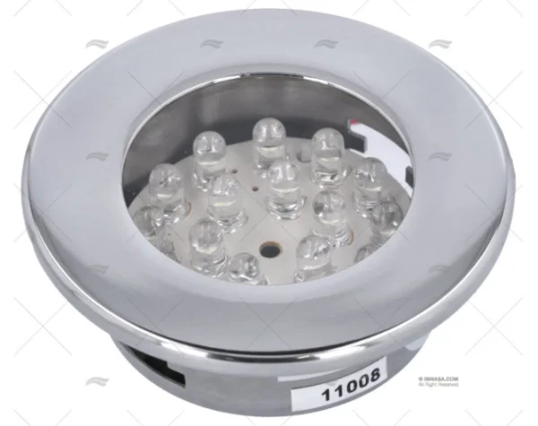 LUZ LED 70mm 12V IP-65 CROMADO