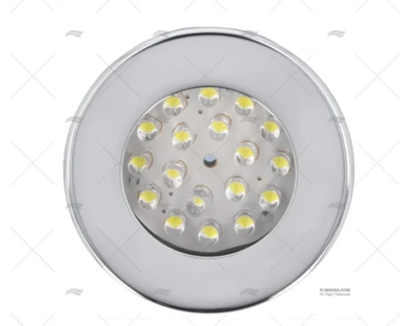 LUZ LED 70mm 12V IP-65 CROMADO