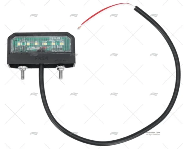 LUZ MATRICULA LED