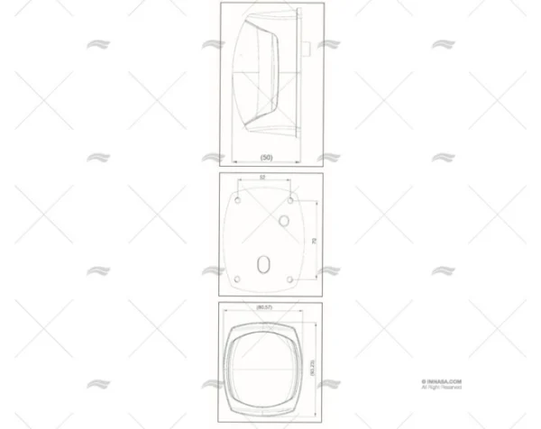 LUZ NAVEGACION BABOR LED SS 316 9-33V