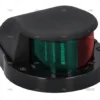 LUZ NAVEGACION BICOLOR LED 12V NEGRO
