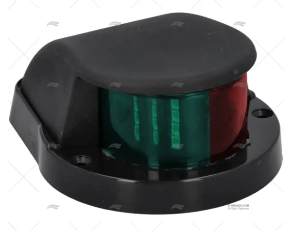 LUZ NAVEGACION BICOLOR LED 12V NEGRO