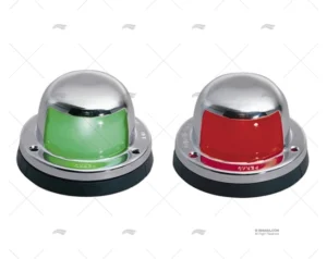 LUZ PERKO HORIZ. INOX PULIDO JGO 12V PERKO