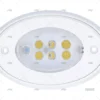 LUZ PLAFON 140x90mm 6LED OVALADO