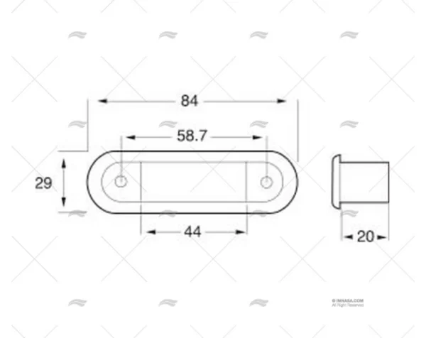 LUZ STEP AZUL 10-33V HELLA MARINE