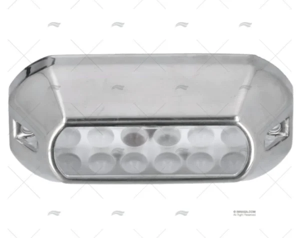 LUZ SUMERGIBLE AZUL 12V POLYMER INOX