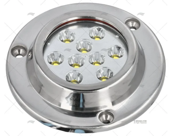 LUZ SUMERGIBLE BLANCO 10-30V INOX 3L