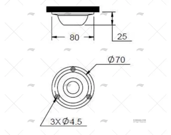 LUZ SUMERGIBLE RGB INOX