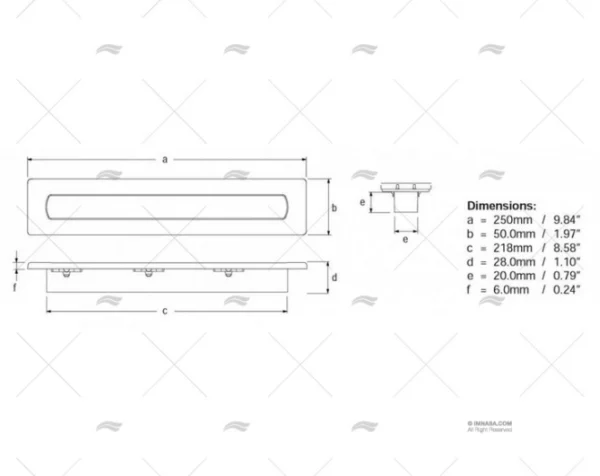 LUZ WAIHEKE 12V LED CALIDO INOX 316 HELLA MARINE