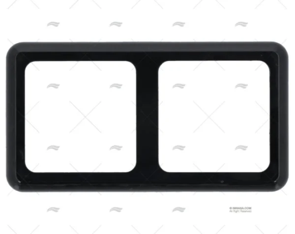 marco-2-elementos-negro-interruptores-imnasa-ref-64000035.webp MARCO 2 ELEMENTOS NEGRO