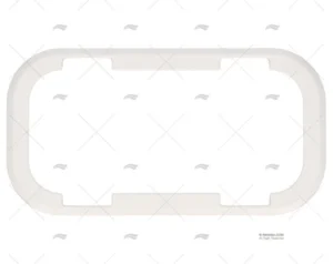 MARCO PLASTICO ST1 COLOR BLANCO LEWMAR