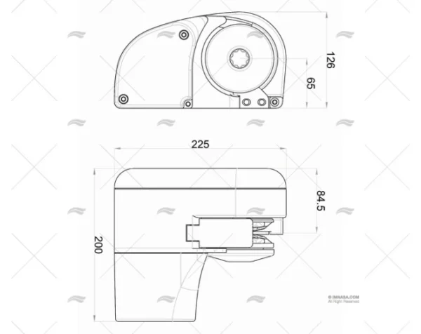 MOLINETE 06mm 12V 500W IKI PRO ITALWINCH