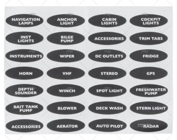 PANEL 4 POS 12V 20A BLANCO 95x107m BEP