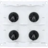 PANEL 4 POS 12V 20A BLANCO 95x107m BEP