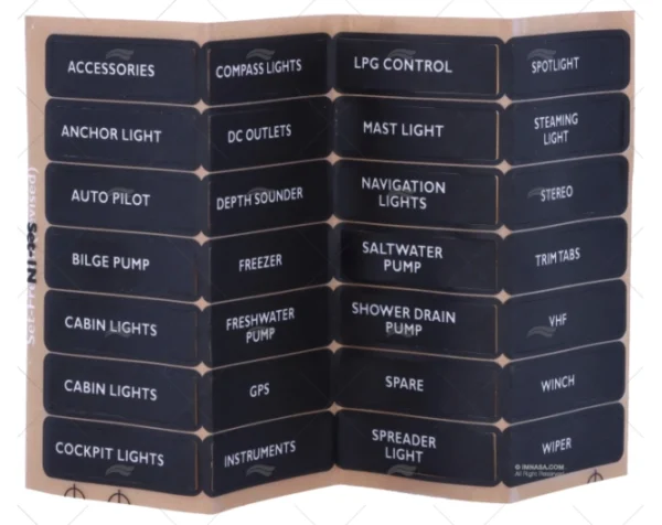 PANEL 8 POS VERTICAL 12V GRIS BEP