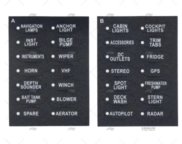 PANEL ELECTRICO 12V 5+1