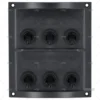 PANEL ELECTRICO 6 BOTONES 4-1/4" NEGRO