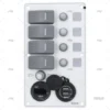 PANEL INT. 4P 12/24V 114x191x75mm USB+VL