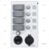 PANEL INT. 4P 12/24V 114x191x75mm USB+VL