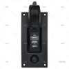 PANEL TOMA DOBLE USB 114x58x56