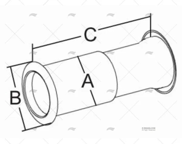 PASACASCO ABS 49-73mm MARINE TOWN