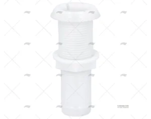 PASACASCO PARA TUBO 1-1/8 BLANCO PERKO