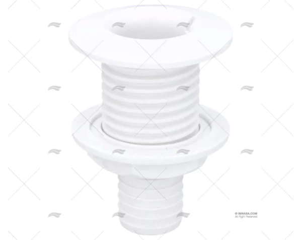 PASACASCO PLASTICO BLANCO 1-1/4"